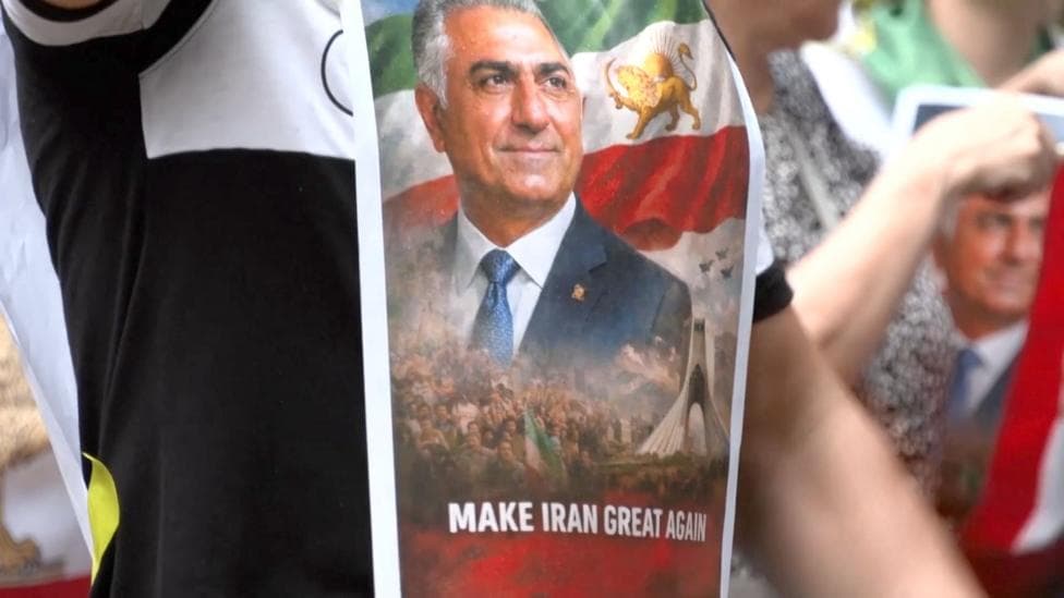 Who is Reza Pahlavi, the son of Iran's last shah?